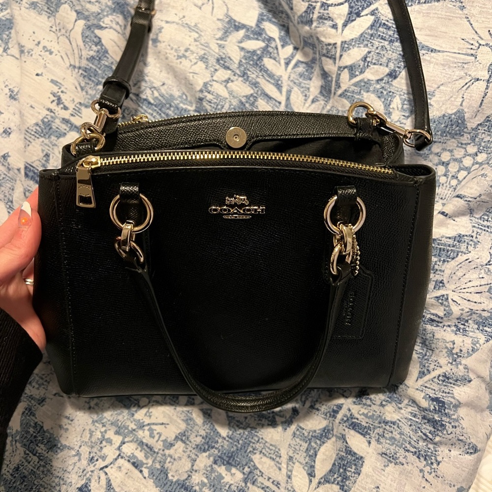 black coach purse
